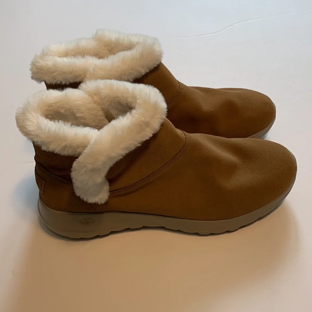 Sketchers Women’s On-the-go Joy Ankle Boots NWOT - Picture 2 of 9